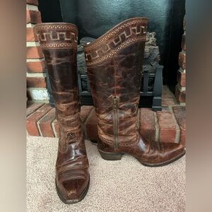 Ariat Brown Leather Riding Boots